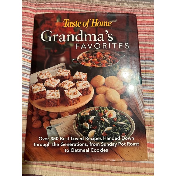 2006 Taste of Home Grandma's Favorites Cookbook Over 350 Recipes Reader's Digest - Picture 1 of 3